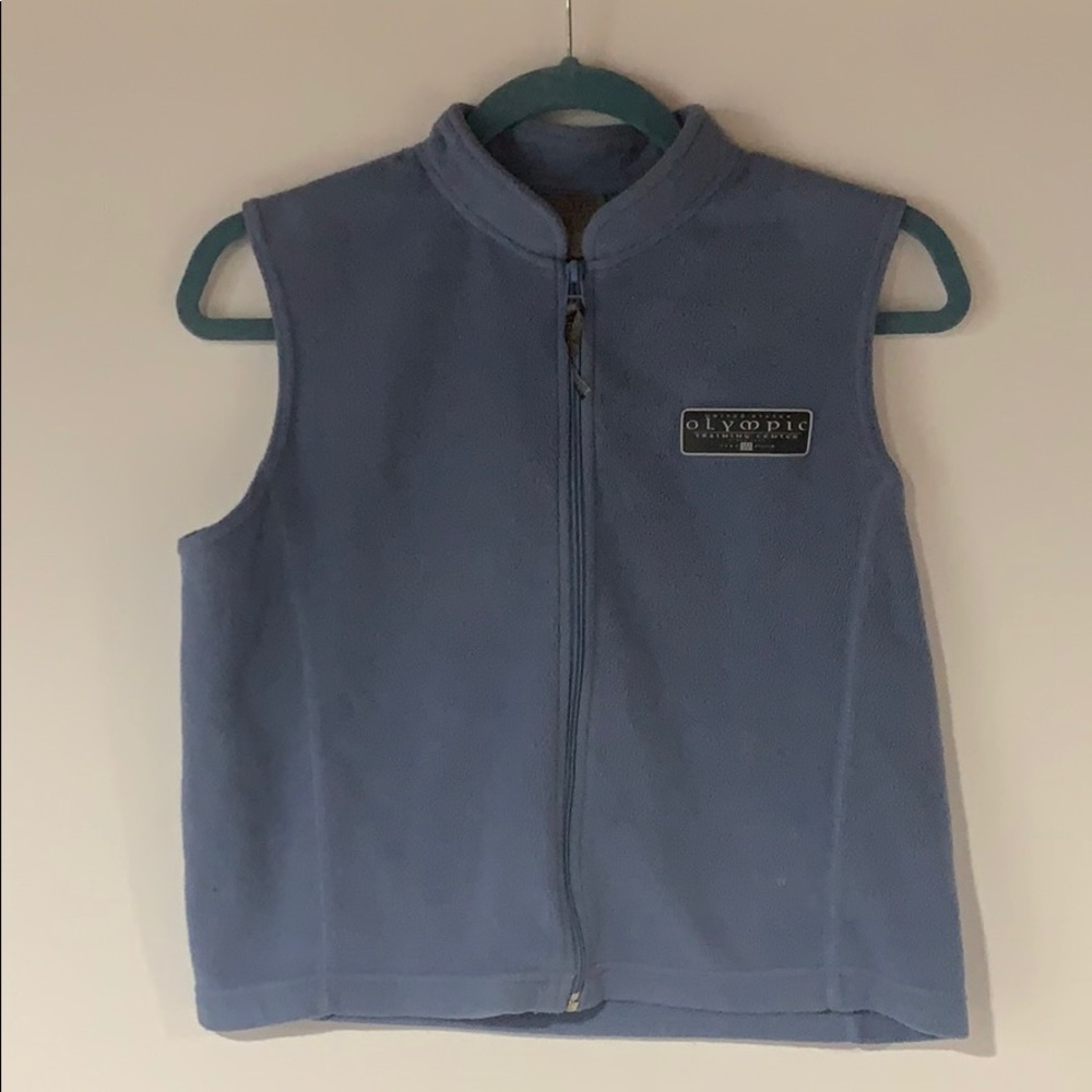 Blueish grey Olympic vest